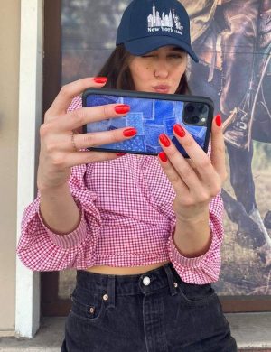 Vintage Denim iPhone Case