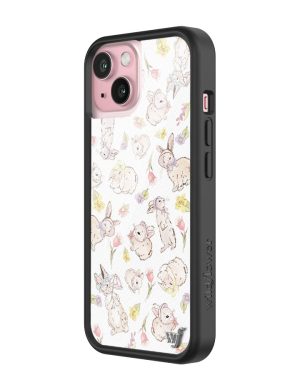 Bunnies in Bonnets iPhone Case