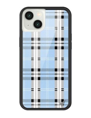 Plaid | Blue iPhone Case