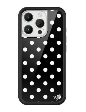 Polka Dot | Black and White iPhone Case