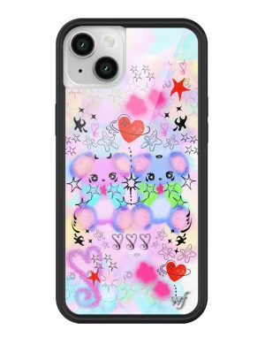 Cotton Candy Teddies iPhone Case