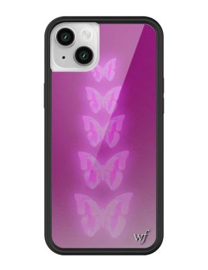 Neon Butterfly iPhone Case