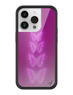 Neon Butterfly iPhone Case