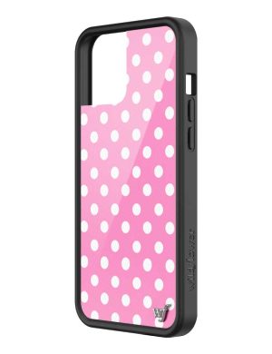 Pink Polka Dots iPhone Case