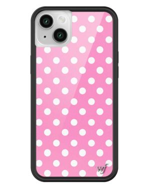 Pink Polka Dots iPhone Case