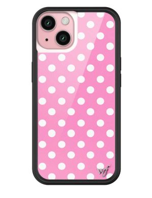 Pink Polka Dots iPhone Case